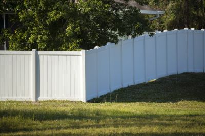 Modern Vinyl Fence