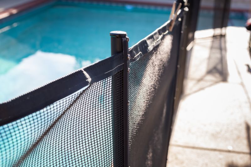 Mesh Pool Barrier Installation detail